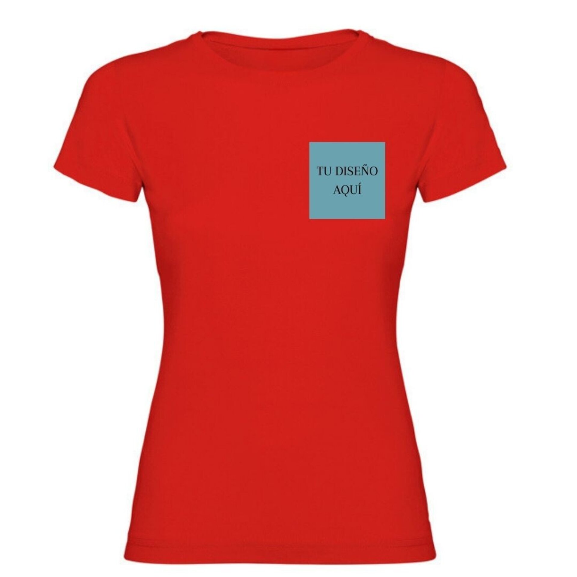 Camiseta de manga corta con diseño exclusivo en el pecho izquierdo - 2