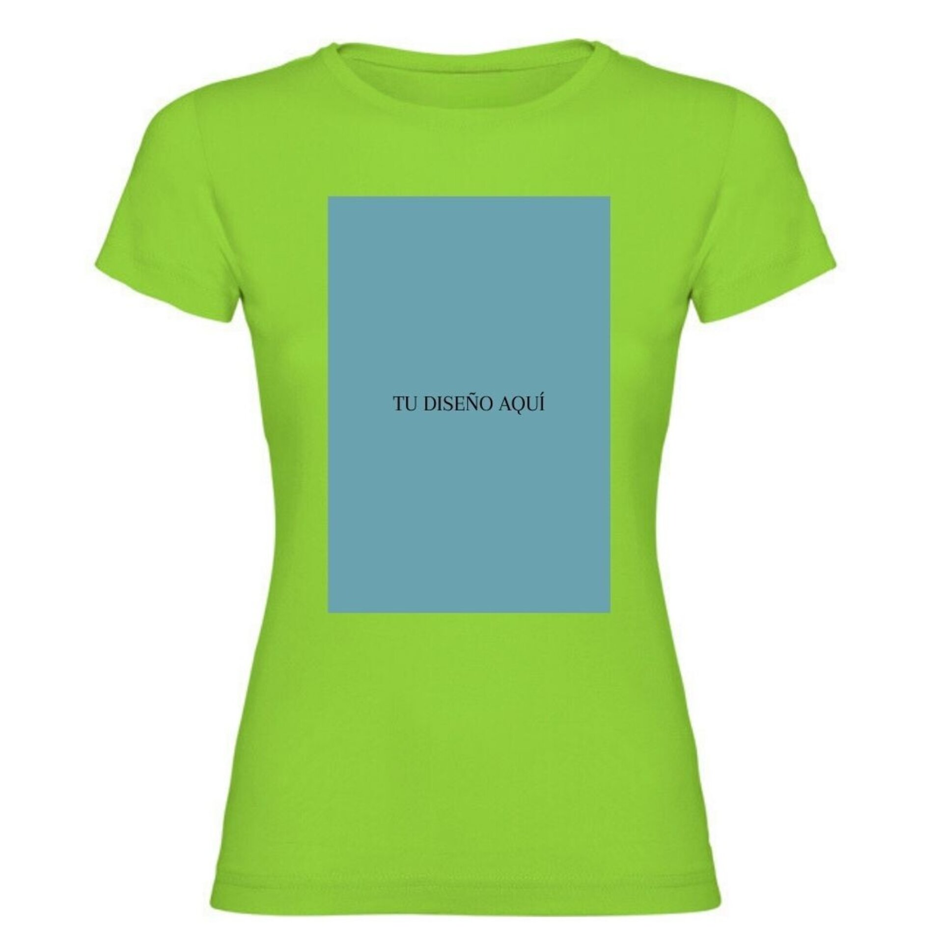 Camiseta de manga corta con diseño exclusivo central por delante o por detrás - 8