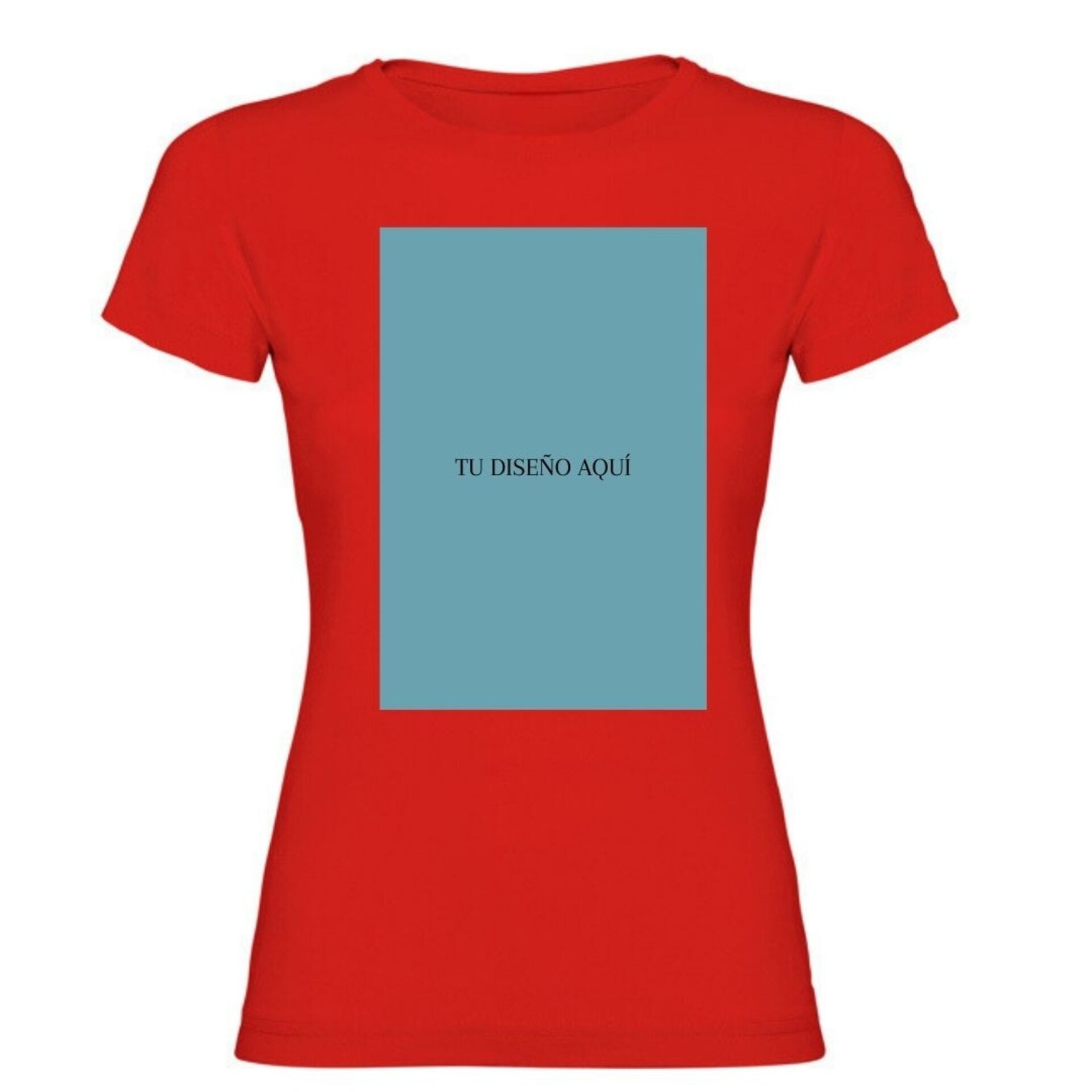 Camiseta de manga corta con diseño exclusivo central por delante o por detrás - 2