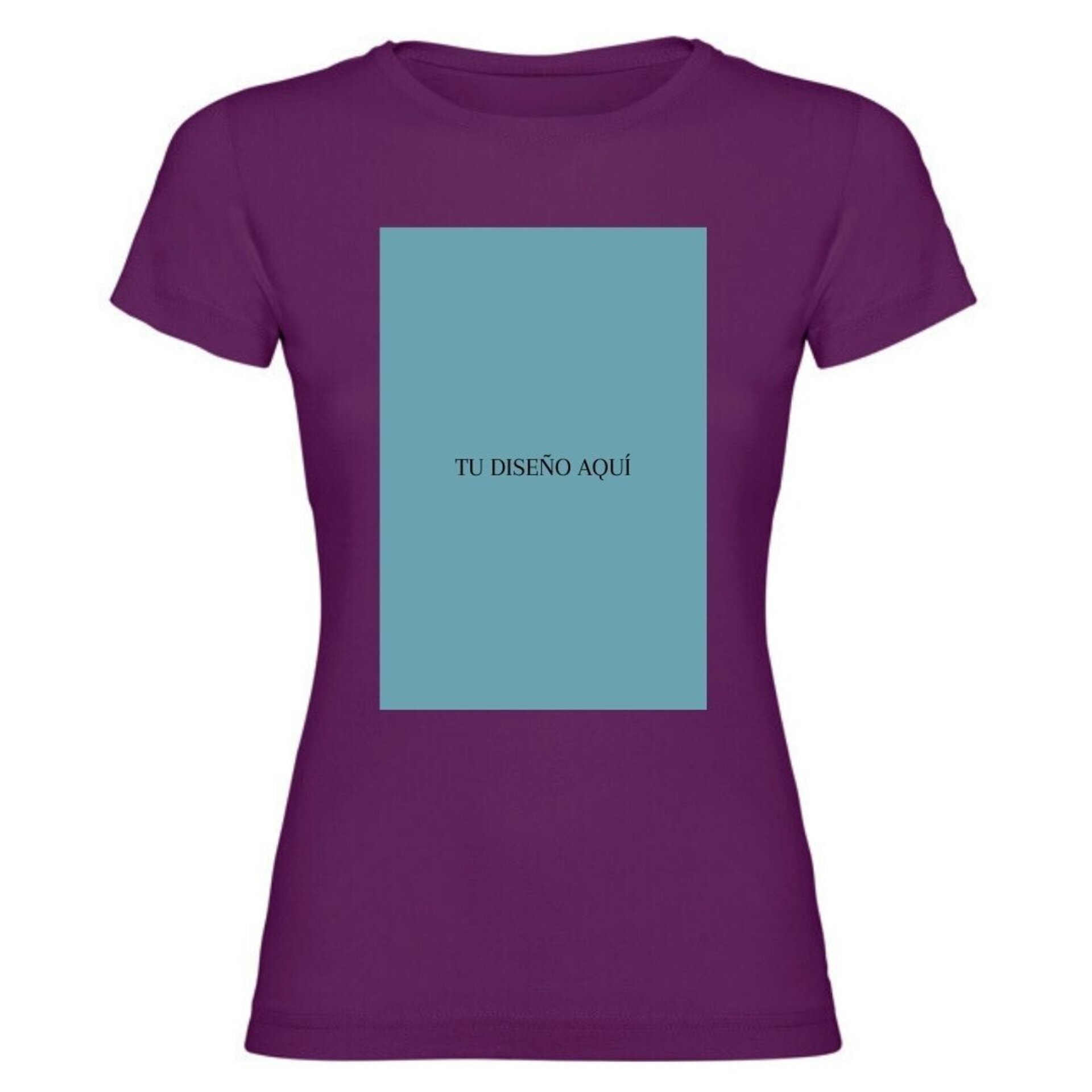 Camiseta de manga corta con diseño exclusivo central por delante o por detrás - 4
