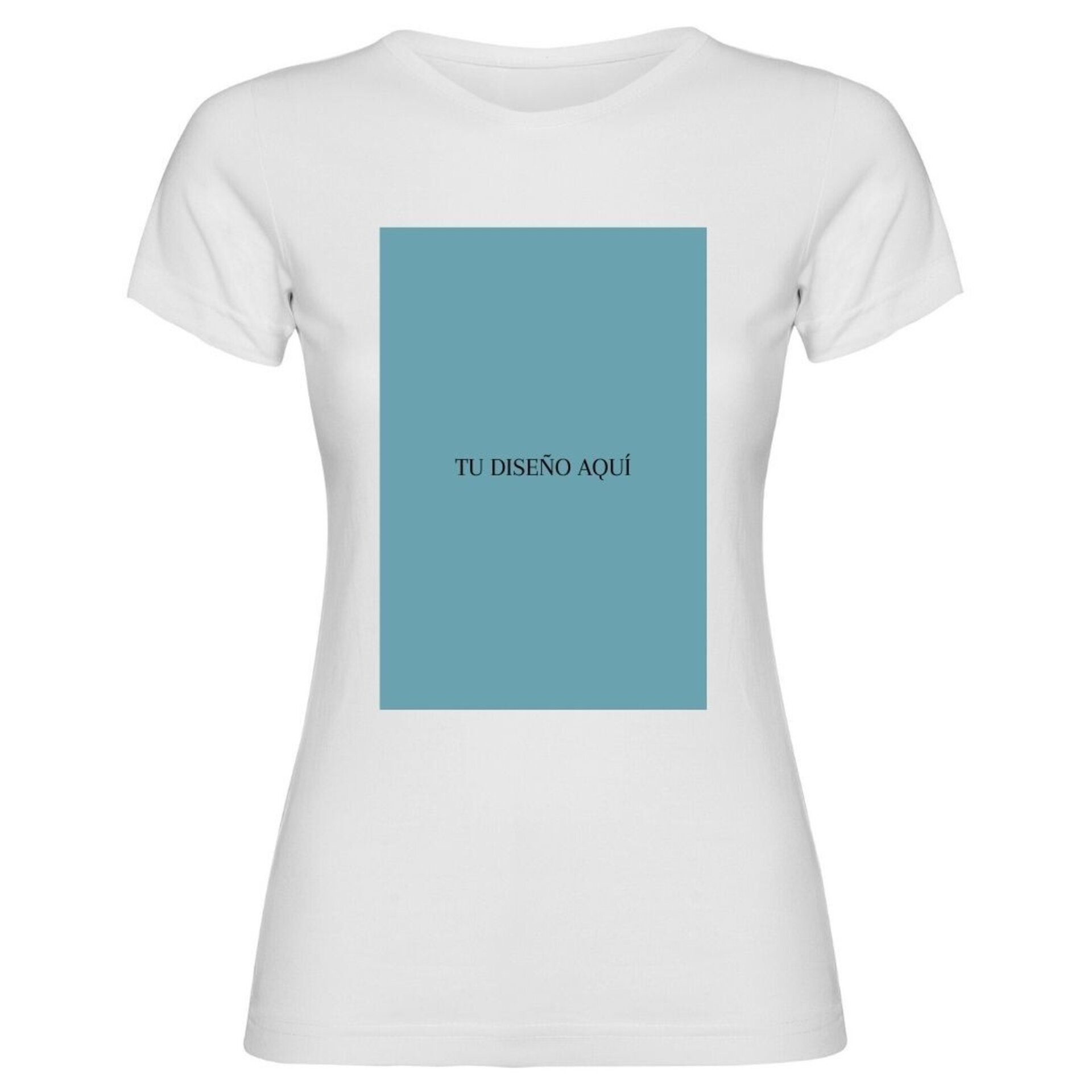 Camiseta de manga corta con diseño exclusivo central por delante o por detrás - 7